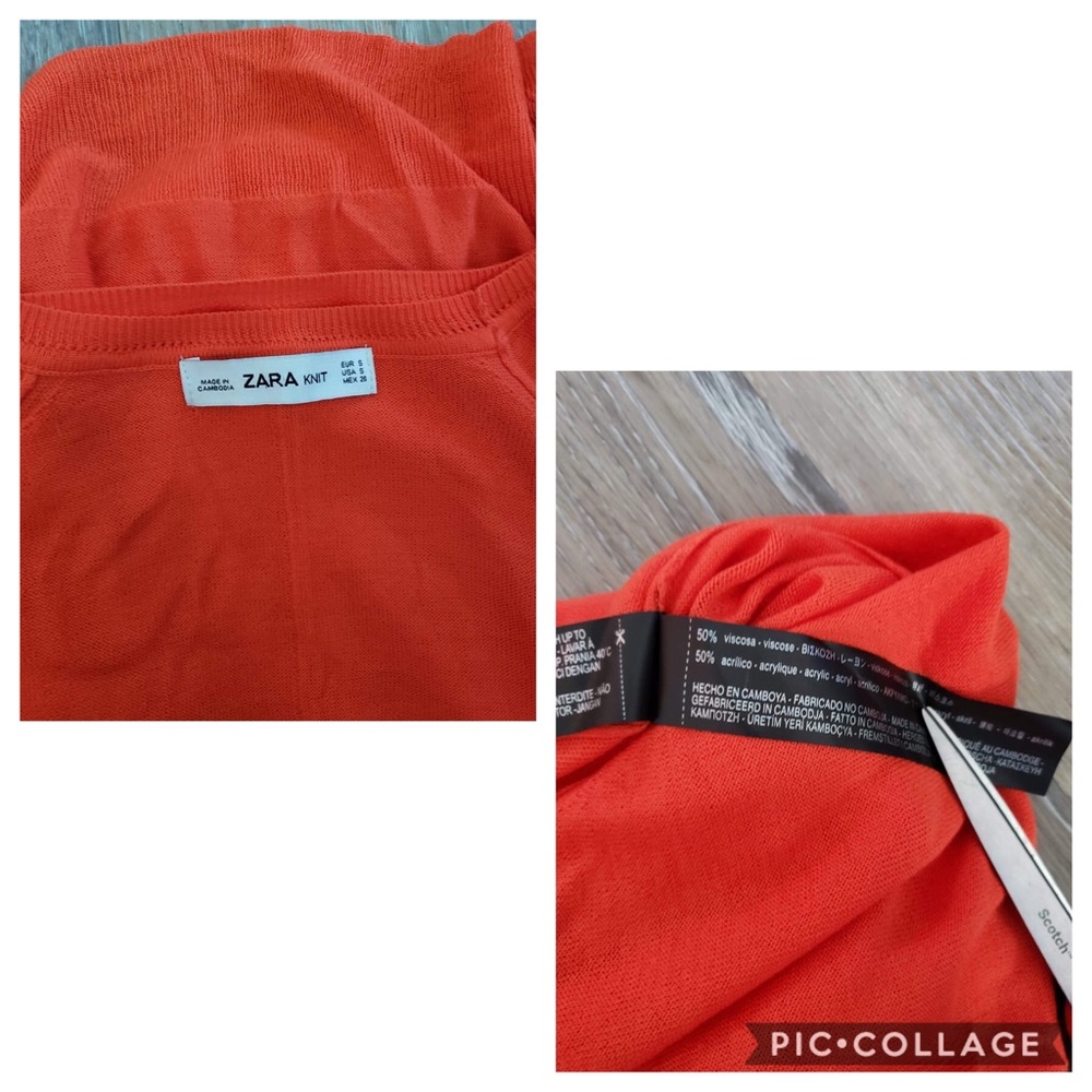 Perfect condition Zara knit top - Picture 8 of 8